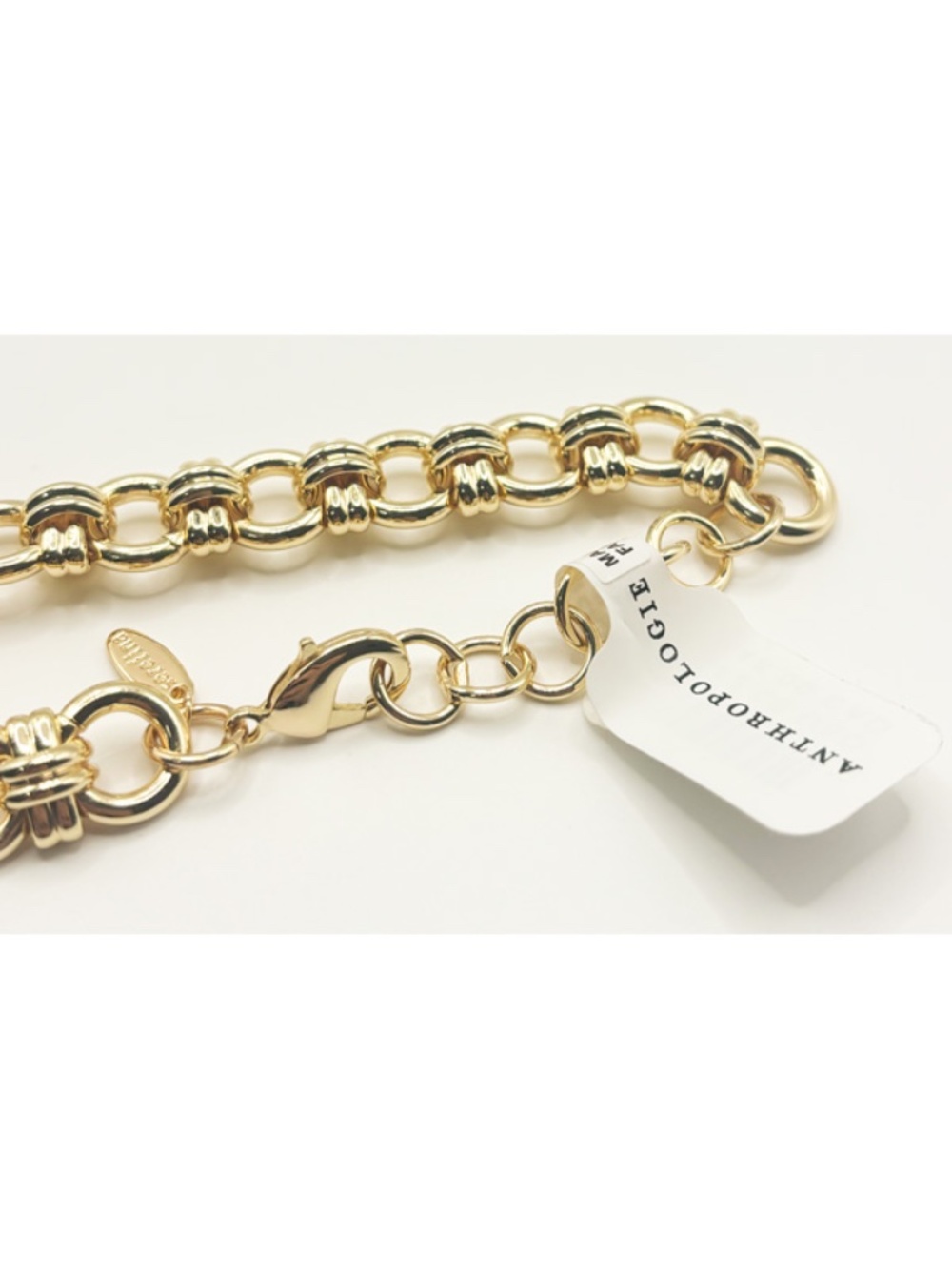 NWT Anthropologie circle toggle adjustable bracelet - Picture 3 of 3